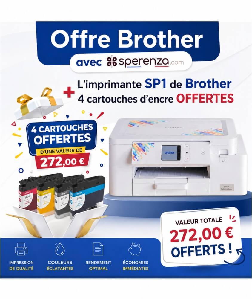 Imprimante à Sublimation Brother SP1 - vue principale