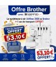 Surjeteuse à air Airflow 3000 - Brother - Garantie 3 ans - Des finitions professionnelles avec facilité