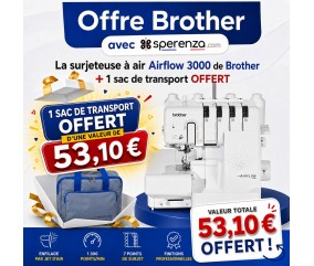 Surjeteuse à air Airflow 3000 + son sac