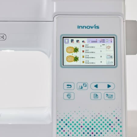 Écran tactile LCD couleur de la Brother Innov-is F540E