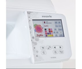Machine à broder Brother Innov-is NV880E - écran tactile couleur de 12,5 cm avec édition du motif