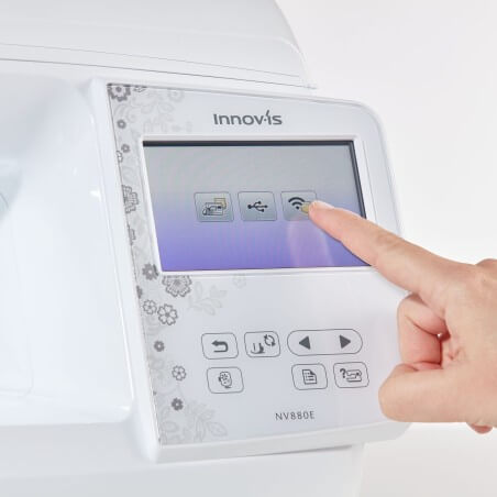 Connexion sans fil WLAN de la Brother Innov-is NV880E