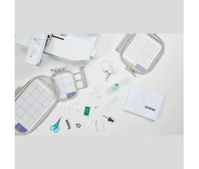 Machine à broder Innov-is NV880E - Brother - Garantie 3 ans - Créez la magie avec facilité - Blanc - vue 8