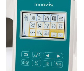 Machine à coudre et à broder Brother Innov-is F580 - écran tactile couleur avec les points de couture