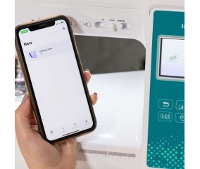 Machine à coudre et à broder Brother Innov-is F580 - transfert de motifs avec l'application Artspira