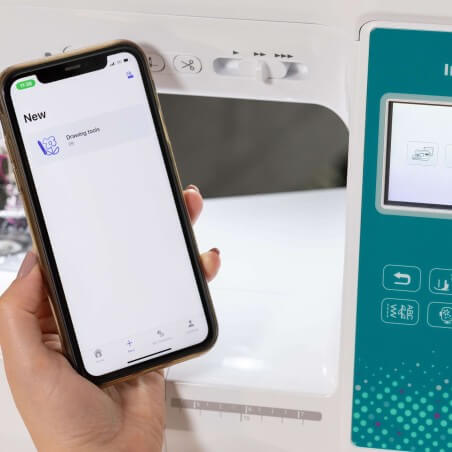 Transfert de motifs avec l'application Artspira sur la Brother Innov-is F580