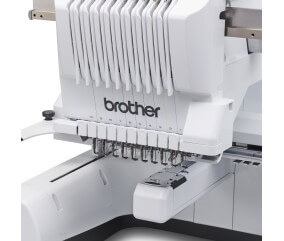 Machine à Broder Semi-Professionnelle Brother PR1060W - Machine à broder 10 aiguilles - Blanc - vue 5