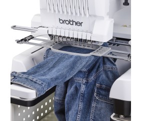 Machine à Broder Semi-Professionnelle Brother PR1060W - Machine à broder 10 aiguilles - Blanc - vue 6
