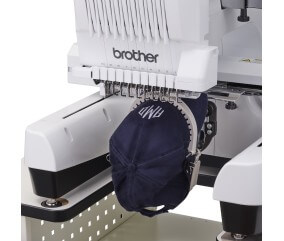 Machine à Broder Semi-Professionnelle Brother PR1060W - Machine à broder 10 aiguilles - Blanc - vue 7