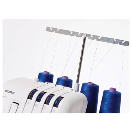 Support 4 bobines et guide-fil en couleur de la Brother 4234D