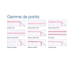 Surjeteuse 4234D - Brother - Garantie 3 ans - Blanc - vue 10