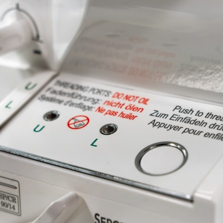 Ports d'enfilage à air RevolutionAir de la Baby Lock Serenity