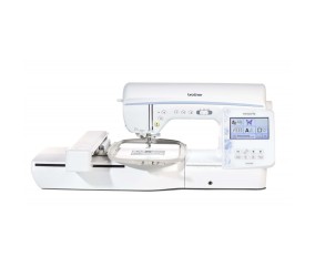 Brother Innov-is NV2700 avec son unité de broderie et le cadre 260 x 160 mm