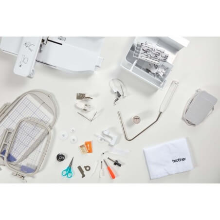 Accessoires fournis avec la Brother Innov-is NV2700