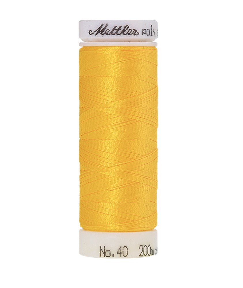 Bobine de fil &agrave; broder Mettler Poly Sheen n&deg;40 de 200 m