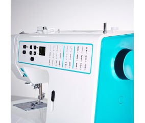 Machine à coudre PFAFF Smarter 260c - tableau des 27 points sur le capot