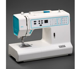 Machine à coudre PFAFF Smarter 260c - vue de profil avec le bras libre
