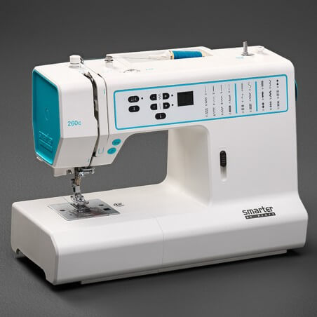 PFAFF Smarter 260c, Entraînement maîtrisé du tissu