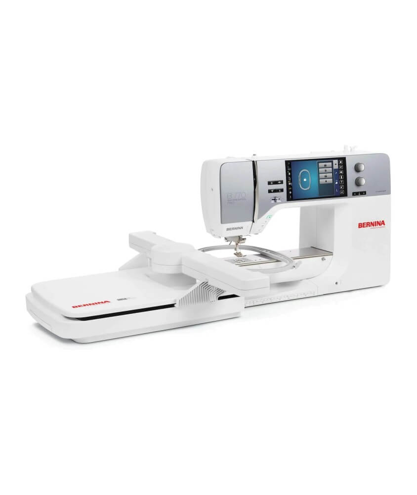 Machine à coudre, quilter & broder B770 Quilters Edition Pro - Bernina - Garantie 5 ans - Blanc