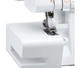Surjeteuse Brother 1034DX - bras libre, pied presseur et couteau