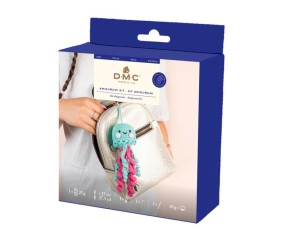 Kit amigurumi porte-clé Zoé la méduse DMC - boîte du kit