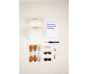 Kit amigurumi porte-clé Olivier le chat DMC - contenu complet du kit