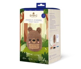 Kit amigurumi Oscar l'ours DMC - boîte du kit