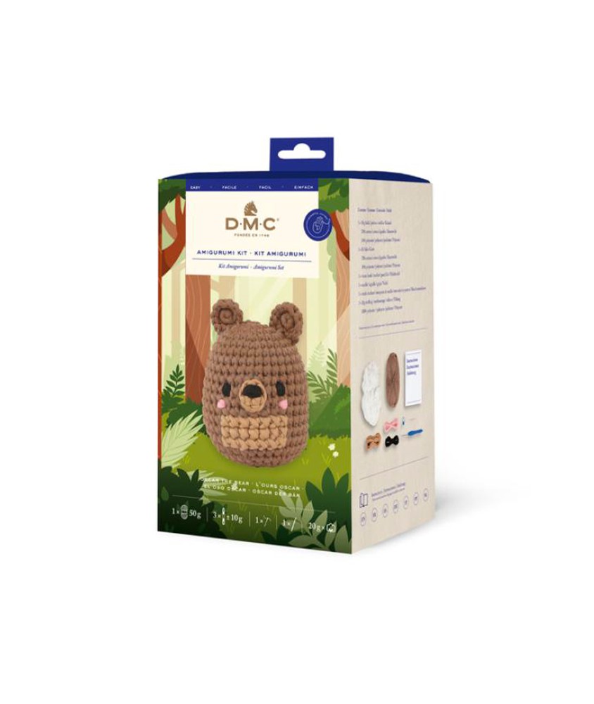 Kit amigurumi Oscar l'ours DMC - boîte du kit