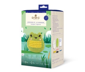 Kit amigurumi Archie la grenouille DMC - boîte du kit