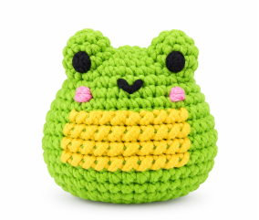 Kit crochet amigurumi Archie la grenouille - DMC