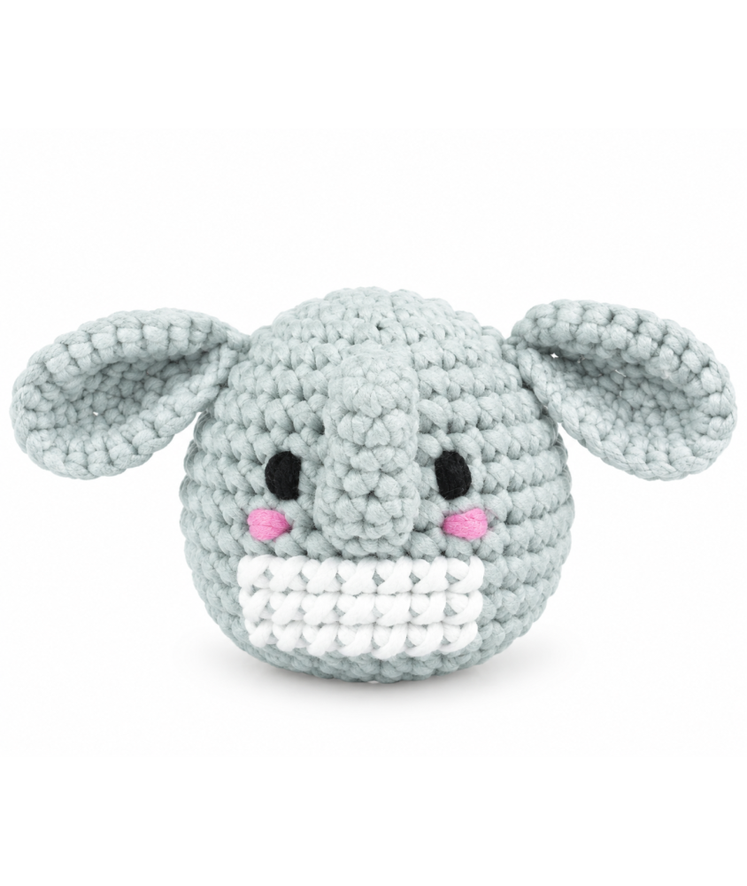 Kit crochet amigurumi Eliott l'éléphant - DMC