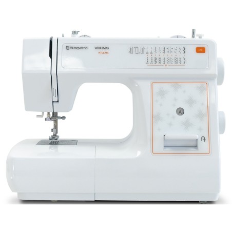 Machine à coudre Husqvarna Viking H CLASS E10 sur fond blanc