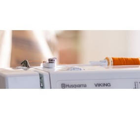 Broche porte-bobine et bobineur de canette de la Husqvarna Viking H CLASS E10