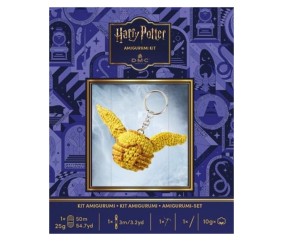 Kit crochet amigurumi porte-clés Vif d'or - Harry Potter - DMC
