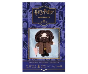 Kit crochet amigurumi Hagrid - Harry Potter - DMC