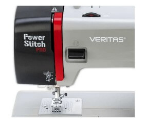 La tête en aluminium et le bras de la Power Stitch Pro