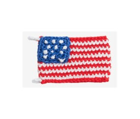 Patron amigurumi Drapeau USA DMC - modèle à télécharger