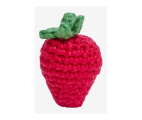 Patron amigurumi Fraise DMC - modèle à télécharger