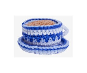Patron amigurumi Tasse de thé DMC - modèle à télécharger