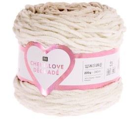 Fil chenille Chenillove Dégradé 200 g - Rico Design