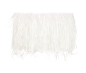 Tissu peluche à poils longs blanc 20 x 35 cm Rico Design