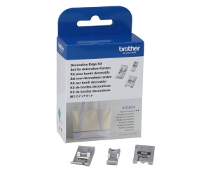 Kit pour bords décoratifs FP02 Brother - pied à double niveau droite F081