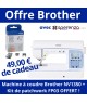 Machine à coudre Innov-is NV1350 - Brother - Garantie 3 ans