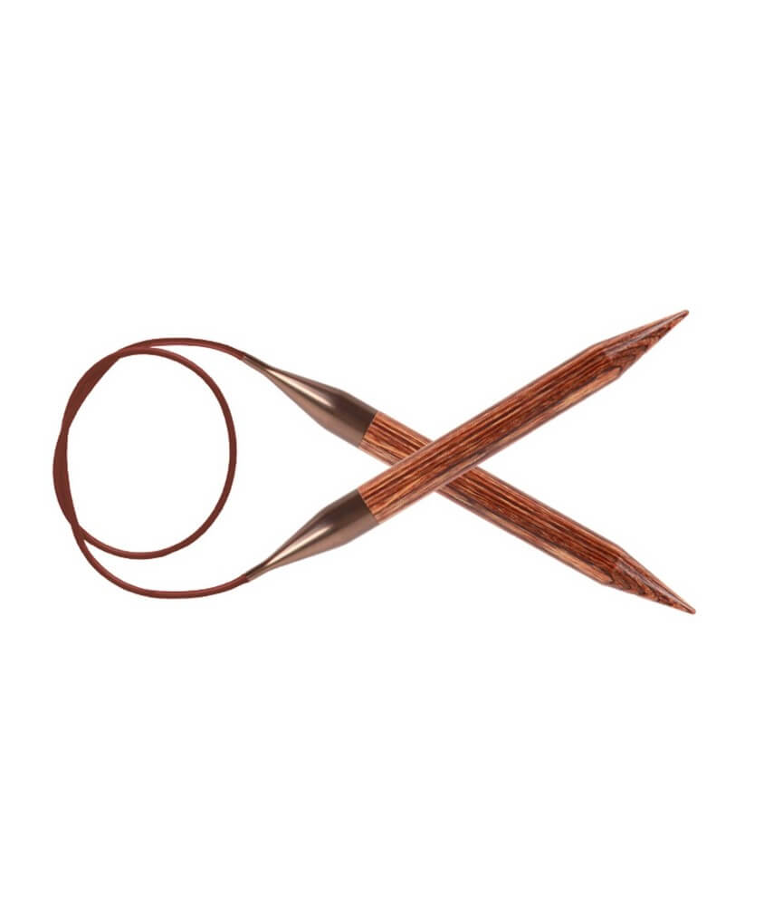 Aiguilles à tricoter circulaires fixes cable 80 cm Ginger du N° 2 à 5 - Knitpro - 2,5