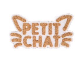 Ecusson thermocollant ikatee grand format Petit Chat
