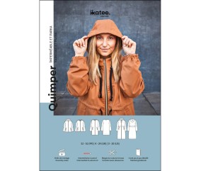 Patron parka femme QUIMPER pochette