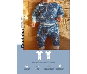 Patron pyjama bébé CORDOBA pochette