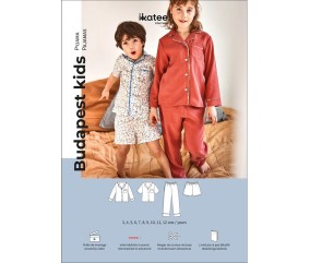 Patron pyjama enfant BUDAPEST KIDS pochette