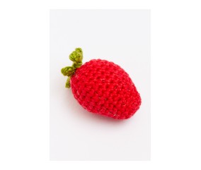 Patron amigurumi Fraise DMC - modèle à télécharger