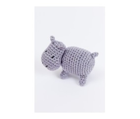 Patron crochet Hippopotame DMC - modèle à télécharger